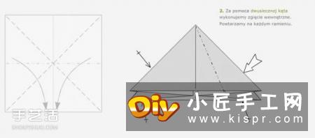 折纸带翅膀天使图解教程 立体天使的折叠方法