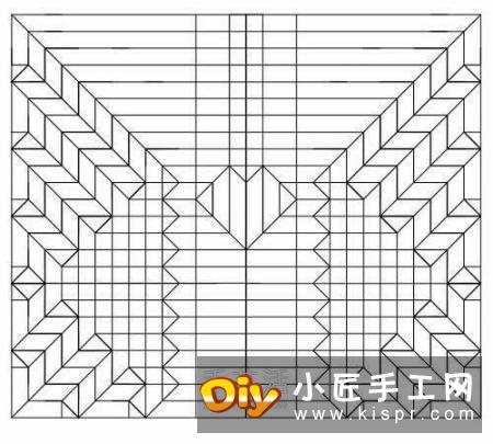 蛇腹蝴蝶的折法图解 折纸美丽蝴蝶的方法教程