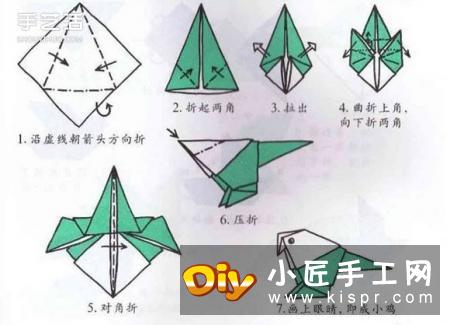 10个儿童手工折纸图解 简单幼儿折纸教程大全