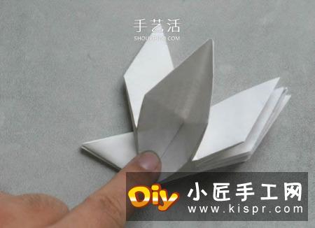 双翼飞机的折纸方法 怎么折双翼机的步骤图