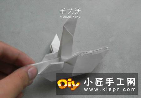 双翼飞机的折纸方法 怎么折双翼机的步骤图