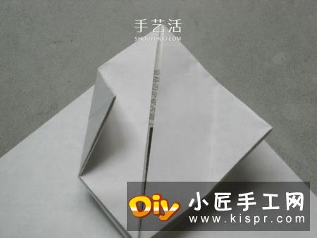 双翼飞机的折纸方法 怎么折双翼机的步骤图