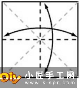 花朵收纳盒怎么折图解 简易漂亮纸盒的折法