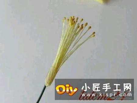 宛如真花的海绵纸花手工制作教程